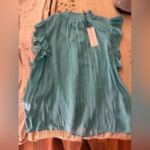 Maison d’Amalie Teal Blouse